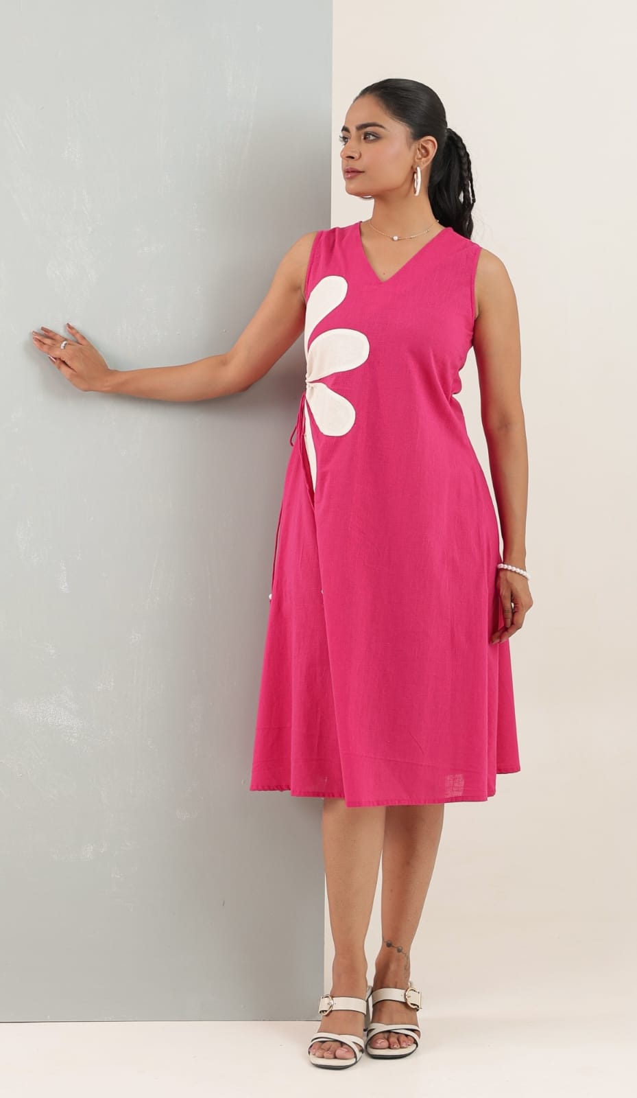 Solene Bloom A-Line Dress