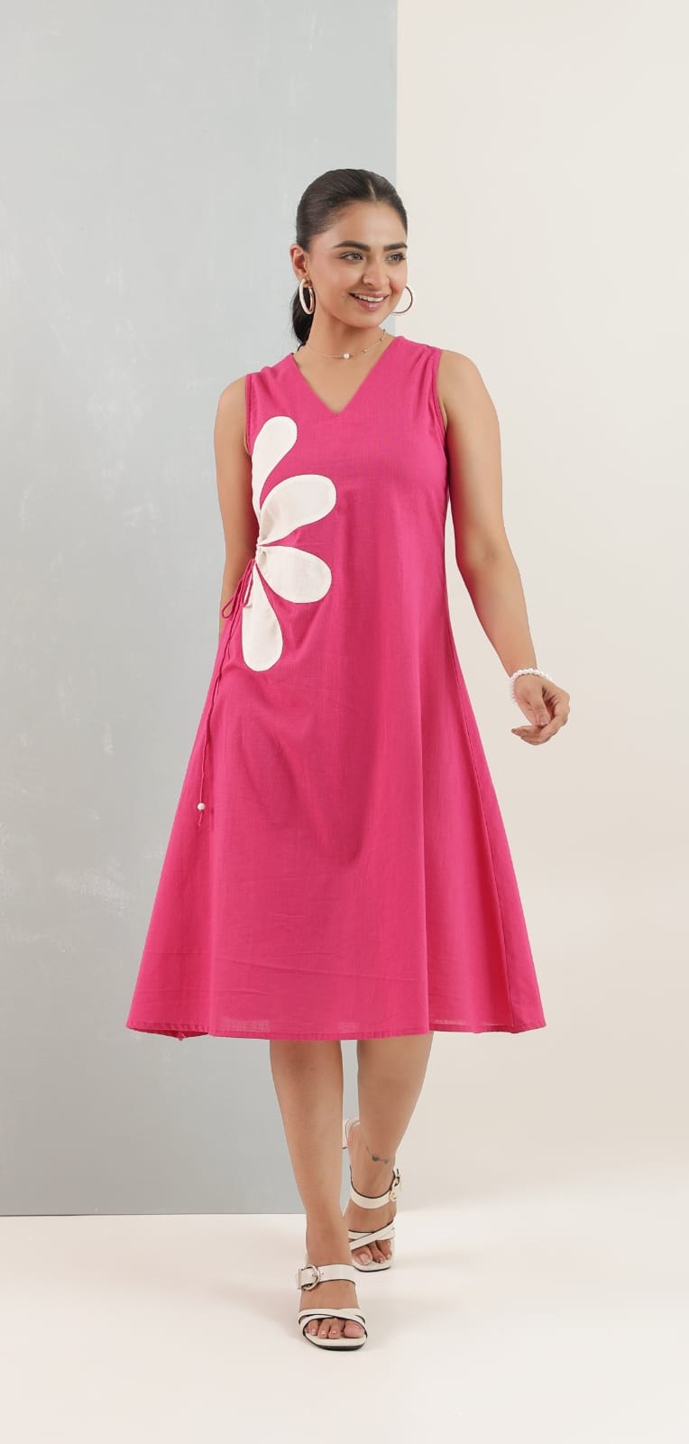 Solene Bloom A-Line Dress
