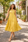 Tara Tiered Midi Dress