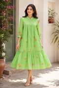 Anya Floral Midi Dress